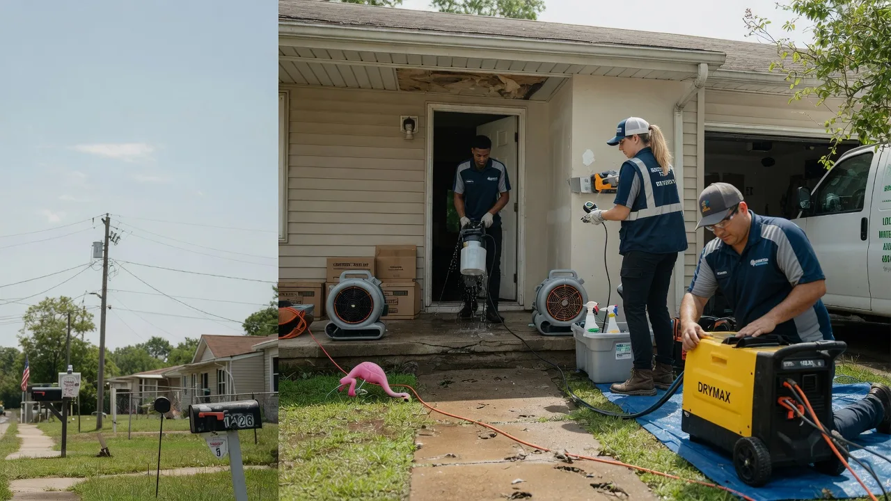 Storm Damage Water Removal in Winfield, TX near me